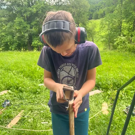 Mechovy Domecek Nad Pramenem Lyxtält *