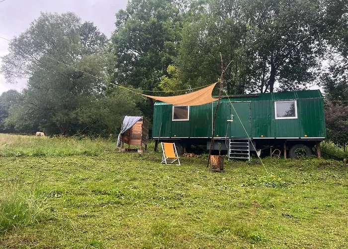 Luxusní stan Mechový Domeček Nad Pramenem Volary